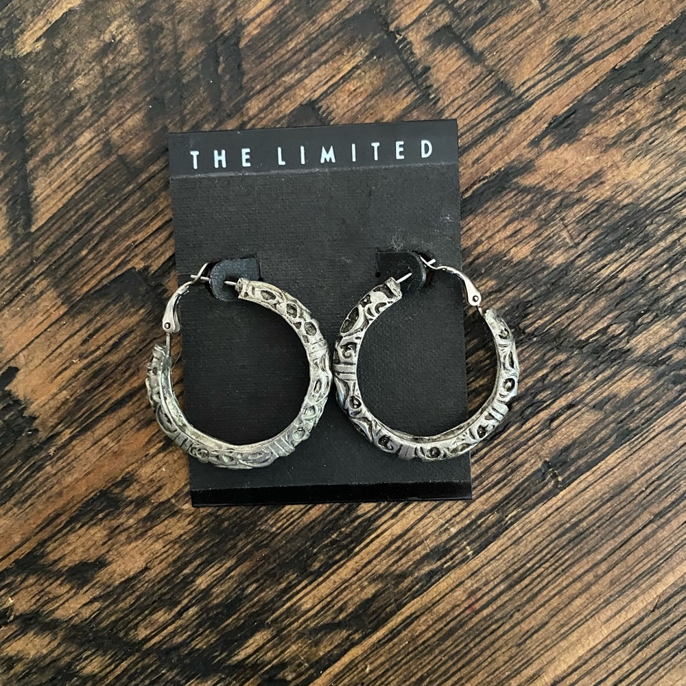 Vintage hoop earrings 1990s